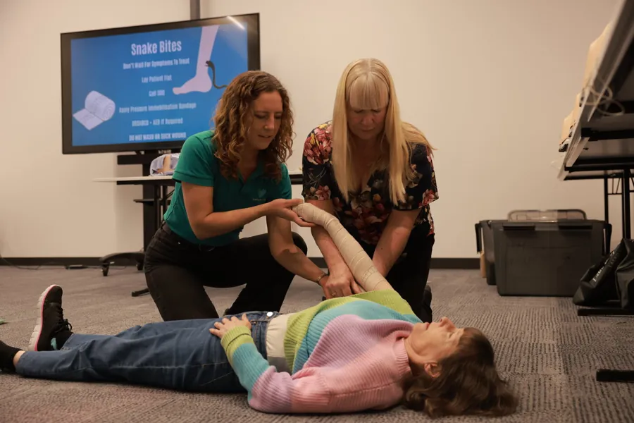 Leah, Founder and Paramedic at Paramount First Aid